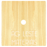 Placa com Furo + Suporte 4x4 - Novara Especiais Maple